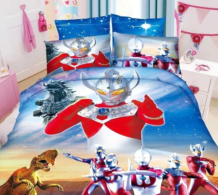 sinh viên giường bốn chàng trai ba mảnh vải chăn 1.2m Cartoon Altman trẻ em Spider-Man - Bộ đồ giường bốn mảnh bộ chăn ga gối đẹp