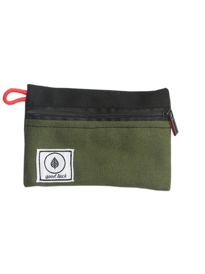 简约拼色零钱包女妈妈零錢包男女便携小帆布收纳证件包耳机收纳包