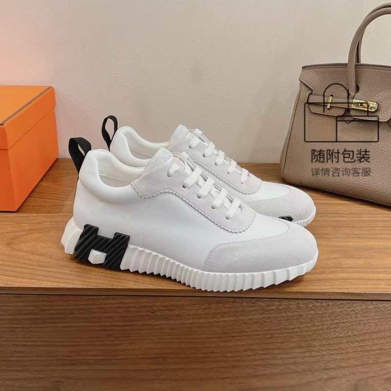 Guangzhou Foreign Trade European High-End Sports Casual Shoes New Breathable Simple Genuine Leather Lace-Up Running Trendy Sneakers