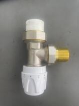Thermostatic valve straight valve angle valve floor heating valve