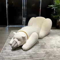 Edrapack Polar Bear Sofa Sofa Living Room Hug Bear Designer Upscale Solo Sloth Art Sensation Animal