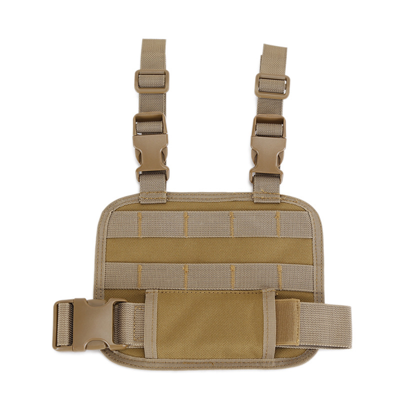 Military fan molle Tactical module Composition leg hanging plate Outdoor CS portable magazine bag Extension hanging tied leg hanging bag