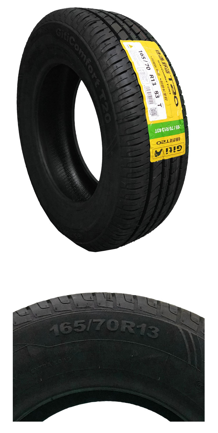 Lốp Jiatong T20 / 220 165 / 70R13 phù hợp với linh dương Xiali Suzuki Changan Geely thoải mái khi đeo - Lốp xe bánh xe ô tô