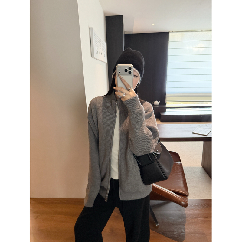 5Werkwen Three-Color down Sweater 90 White Duck down Stand Collar Warm Sweater Lightweight down Jacket Winter Women's Style