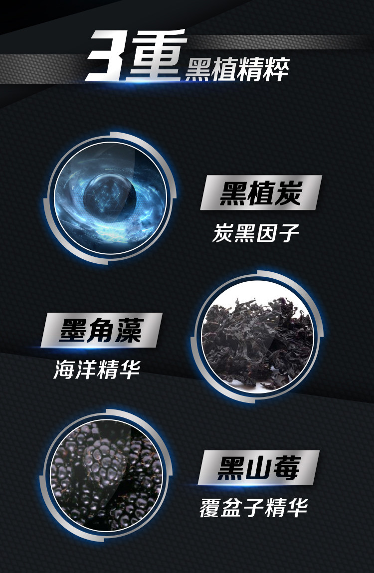 妮维雅 男士深黑DEEP控油保湿 洗面奶 100g+50g 图6
