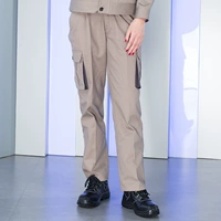 509 Camel Grey Spring и осень -чистые хлопчатобумажные брюки