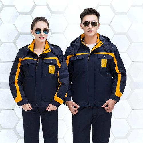 Зимняя удерживающая тепло куртка для работы, пуховик, комплект, увеличенная толщина, делается под заказ