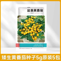 Карликовые желтые томатные семена 50 зерна 5 упаковок