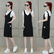 2022 New Summer Hanging Dress Small Two - Piece Small Skirt Woman Clothing Fashion Trend