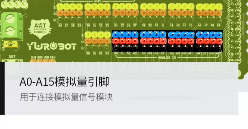 YwRobot phù hợp với mô-đun bảng mở rộng cảm biến Arduino bảng giao diện IO Mega2560