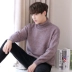 Áo len mùa thu đông cao cổ nam thanh niên dày lên xu hướng áo len áo len nam sinh viên quần áo ấm - Cardigan thoi trang nam dep Cardigan