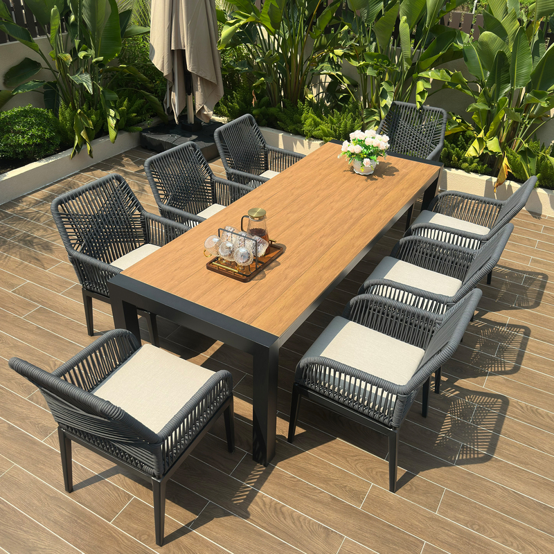 Outdoor Tables and Chairs, Courtyard Table and Chair Set, Open-Air Aluminum Alloy Tables and Chairs, Balcony Villa, Bed and Breakfast, Leisure Table and Chair Set Outdoor Tables and Chairs, Courtyard Table and Chair Set, Open-Air Aluminum Alloy Tables and Chairs, Balcony Villa, Bed and Breakfast, Leisure Table and Chair Set