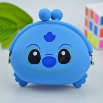 New Korea Candy Color Cute Coin Bag BAG KEY BAG CARTOON ANIMAL WOMAN CONTAINED ZERO WALLET