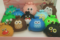 Cartoon Silicone Zero Wallet Children Active Gift Key Bag Nursery Gift Bag