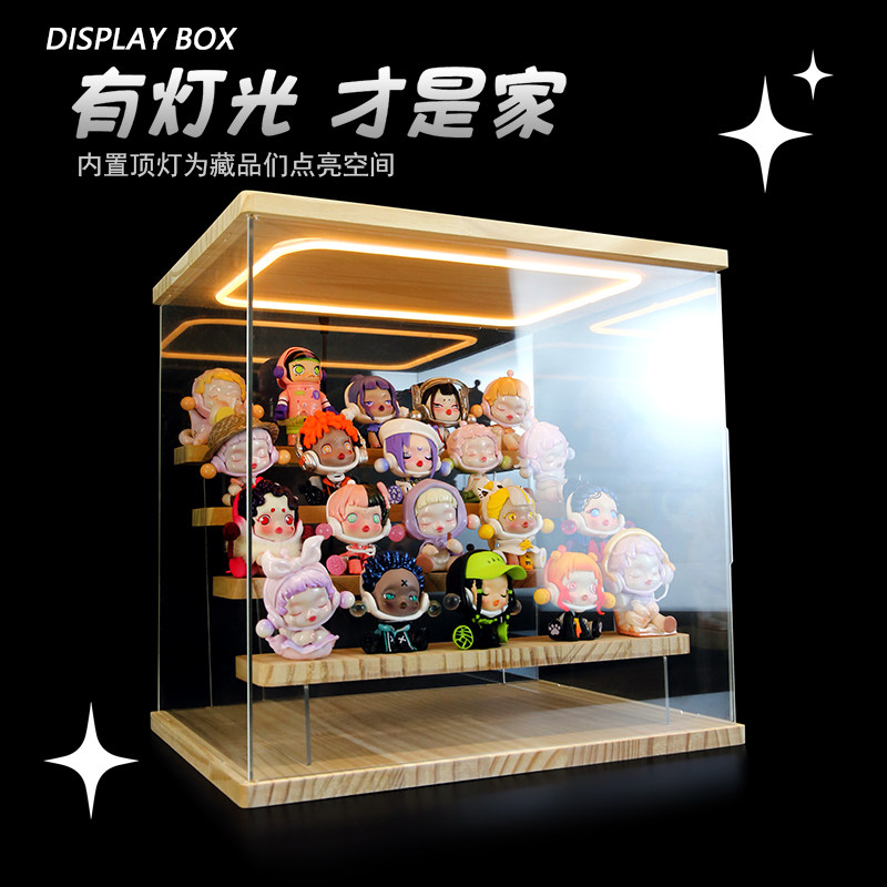 🏠 手办控必看！栗凡展示盒，点亮你的收藏世界 💡 手办模型场景道具娃屋 淘宝好物网 