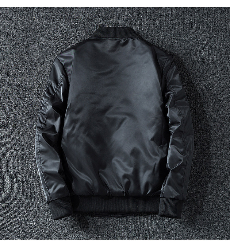 Модная демисезонная двусторонная куртка, бейсбольная униформа, большой размер, увеличенная толщина 