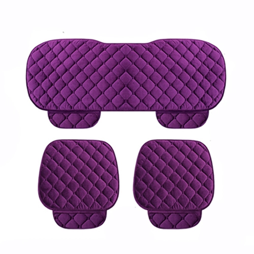 Зимнее плюшевое утепленное удерживающее тепло сиденье, нескользящий цельный комплект, кресло, 3 предмета