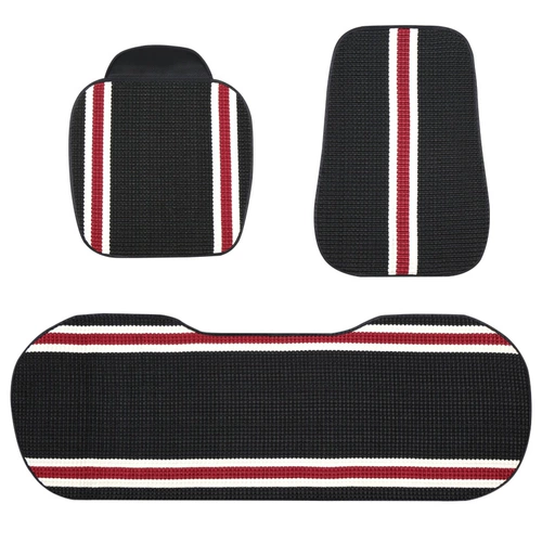 Летнее шелковое цельное сиденье, охлаждающий нескользящий комплект на четыре сезона, 3 предмета