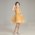 Girldress công chúa váy poncho chủ nhỏ dài tay áo buổi tối sinh nhật váy biểu diễn đàn piano váy trẻ em xốp của. 