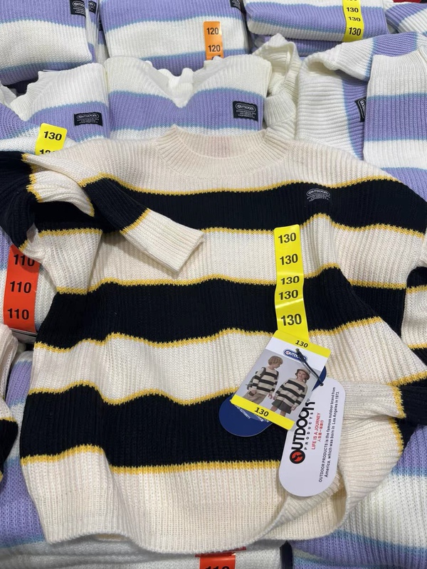 Sam's Children's Crew Neck Sweater for Boys and Girls, Knitted Casual Pullover, Children's Clothing, Spring Style, Casual Layering, Special Offer