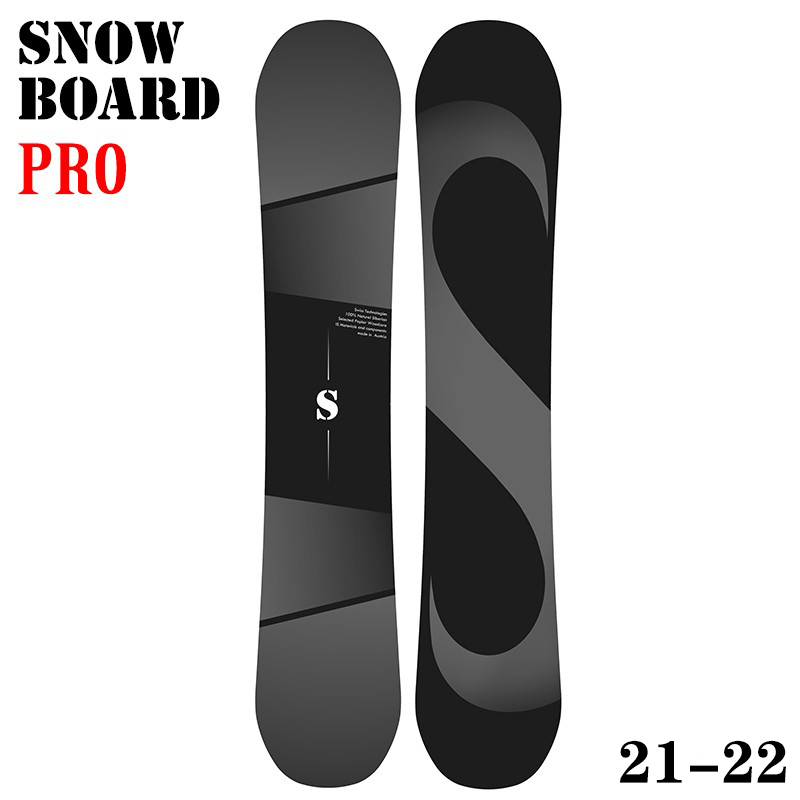 Snowboard snowboard retainer gear set men's and women's all-round flat flower matte black sintered carbon fiber