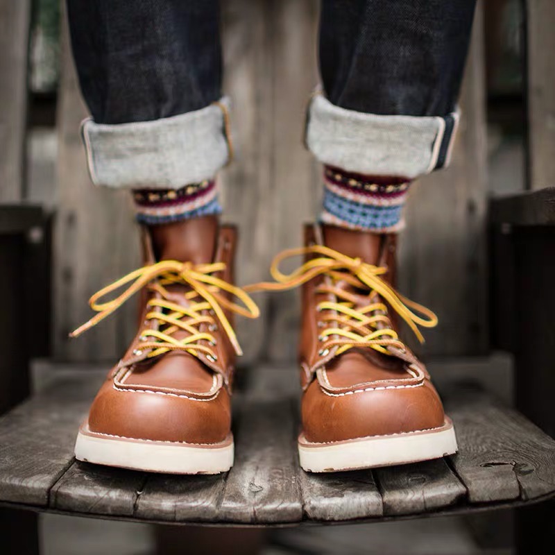 Madden New Martin Boots 2019 Autumn Winter Middle Cylinder Tooling Boot Tide 100 lap Inn 875 boots male high cylinder short boot