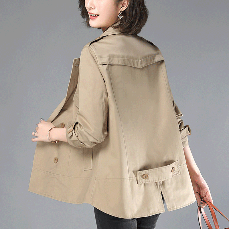 28 month jacket women's 2021 new autumn loose Korean version of the frock small jacket women's spring and autumn short windbreaker