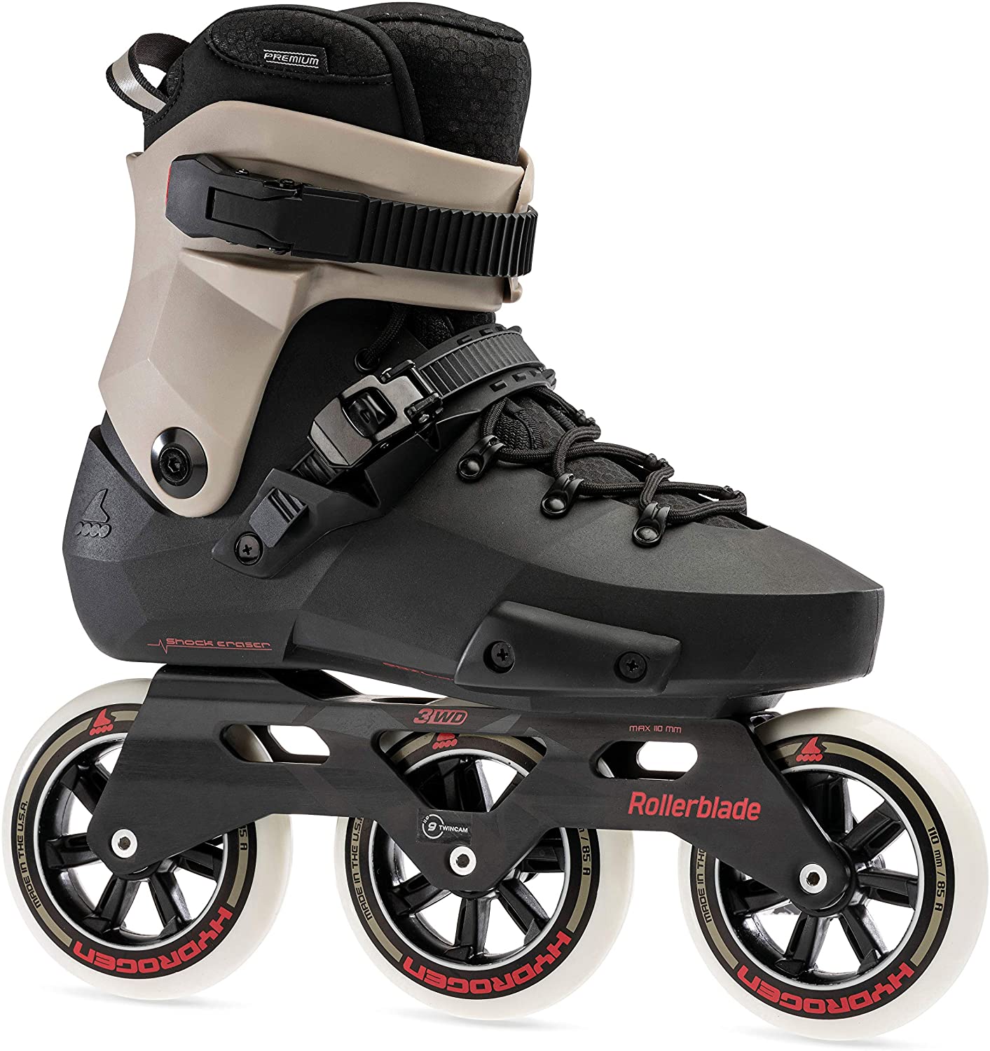Rollerblade Wheels Skating Shoes Adult Block Fsk Brushed Street Brake Flat Flowers Twister Edge X Wheel Slip