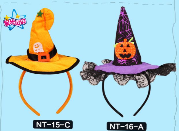 Halloween ăn mặc cho người lớn trẻ em cung cấp headband mũ bí ngô headband mạng nhện bat ma phù thủy mũ mũ - Sản phẩm Đảng / Magic / Hiệu suất đồ dùng hóa trang	