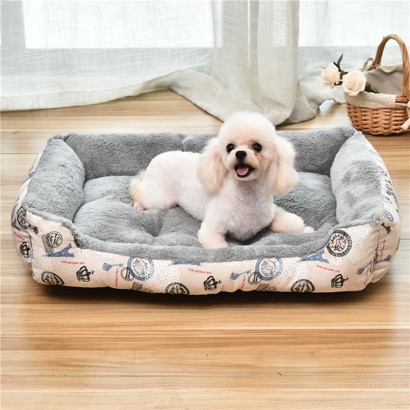 Dog Nest All Season Universal Pooch Mat Sleeping Mat Cat-proof Tear Bite Sleeping With Summer Pet Bed Large Dog Summer