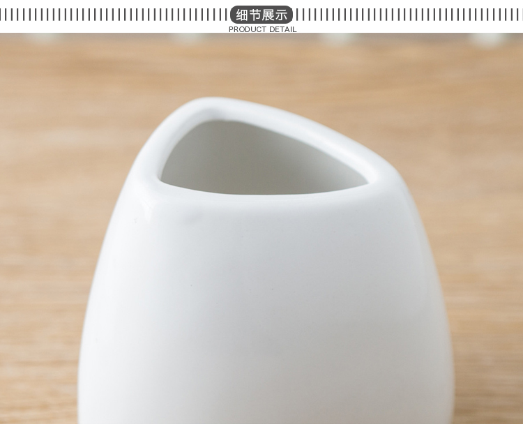 Bình gốm nhỏ bình thủy canh đơn giản hiện đại phòng khách trang trí nhà hoa cắm hoa nhiều màu - Vase / Bồn hoa & Kệ thùng trồng cây