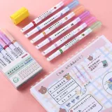Douyin Flower Color Contour Рукописный ручной ручной