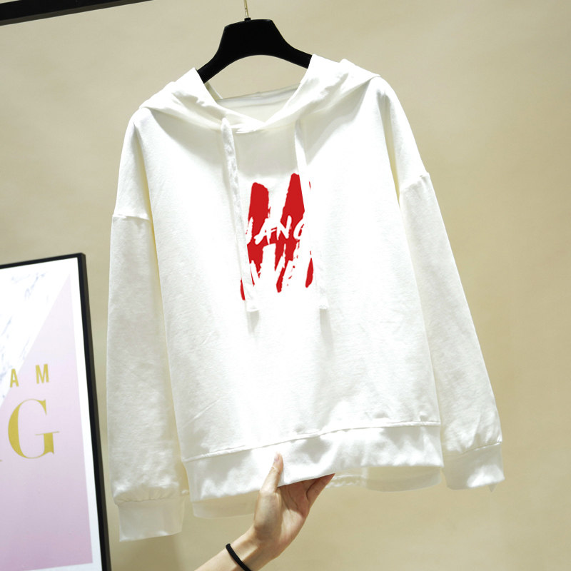 2023 New large - yard female clothing loose belly student suit spring and autumn clothing fat sister wearing thin coat tide