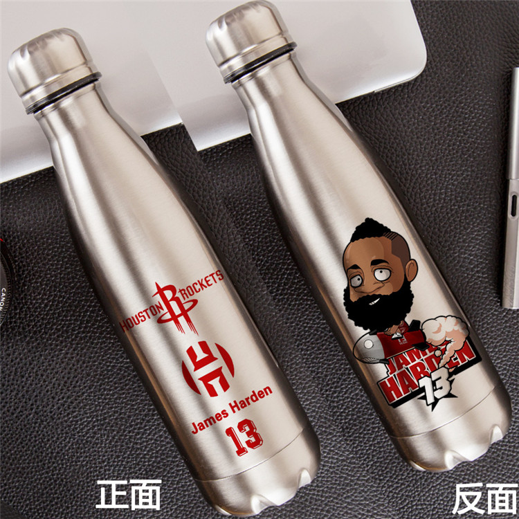 Người hâm mộ món quà bóng rổ sáng tạo cung cấp Curry Kobe James Harden Owen Cup cốc cách nhiệt bằng thép không gỉ bóng rổ adidas