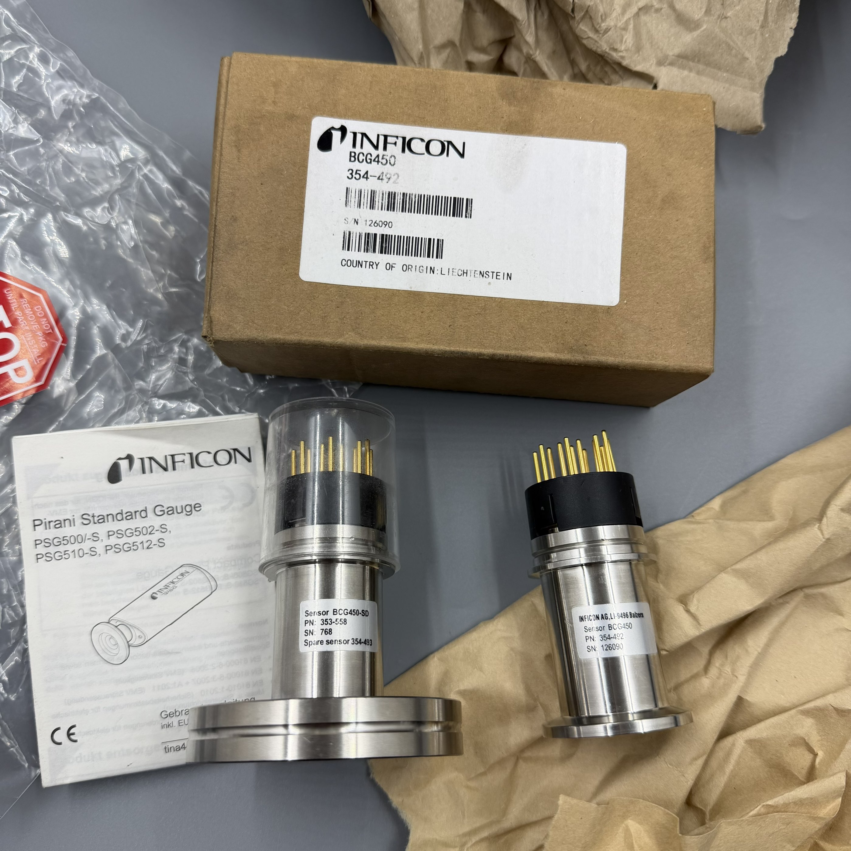 原裝INFICON英福康BCG450-SD 353-557/BPG400 354-491真空計監視器-淘寶 
