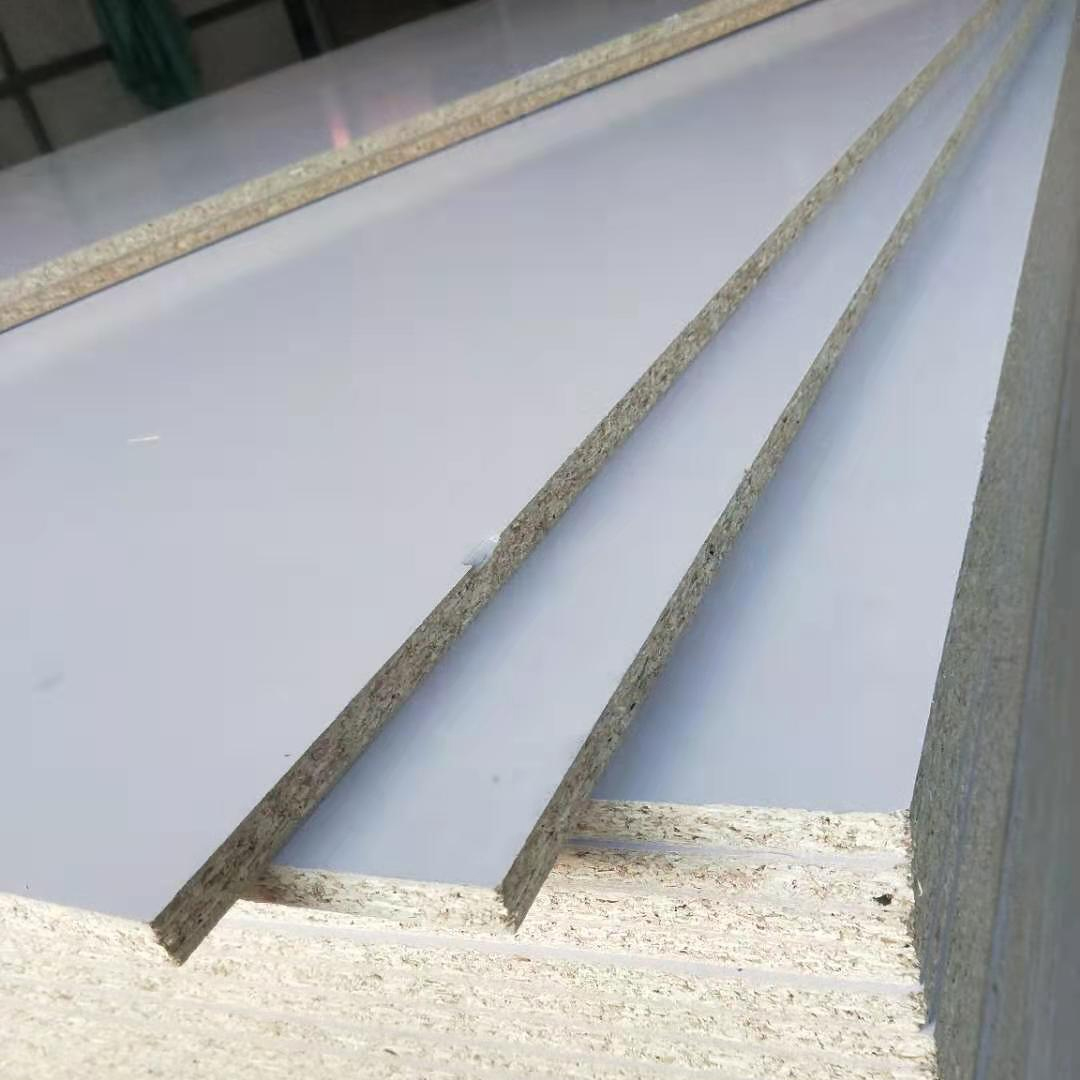 Particle board Double-sided paint-free board Particleboard Melamine furniture overall cabinet board Decorative decoration partition decorative board