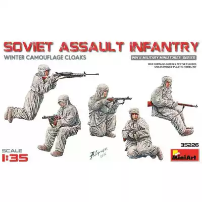 (JZHOBBY)MiniArt 35226 1 35 Soviet tanks equipped with infantry winter camouflage dress