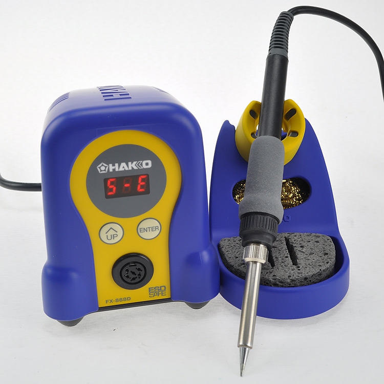 HAKO White Photoelectric Soldering Iron FX-888D Thermostatic Soldering Station Set Combination 936 Upgrade