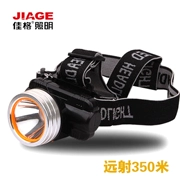Ánh sáng Jiage led pin lithium sạc đèn pha chói sạc câu cá đèn chiếu sáng ngoài trời YD-619