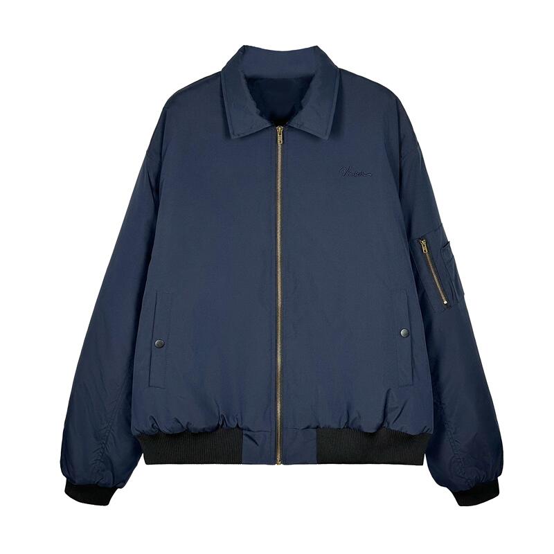 Aolly Autumn Cleanfit American Style Bomber Jacket Unisex