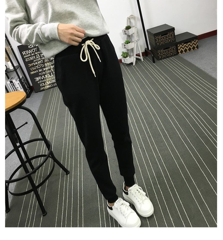 Drawstring Casual Sports Pants NSYF18752