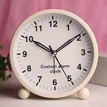 Clock living room home simple modern study bedroom student desktop bedside clock cartoon children Silent Alarm Clock
