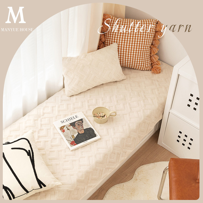 Cranberry Home Reguins Wind Balcony Floating Window Cushion Bedroom Window Sill Cushion Autumn Winter Plush Thickened Tatami Mat Machine Wash