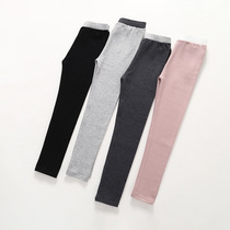 Tide Bala Girl 100 Hitch Pure Cotton Underpants Fall 2021 New Small And Medium Children Casual Long Pants Outside