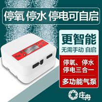 Zhuangzhou power outage and oxygen outage self-starting oxygen pump AC and DC dual-use rechargeable outdoor lithium battery fish tank silent aerator