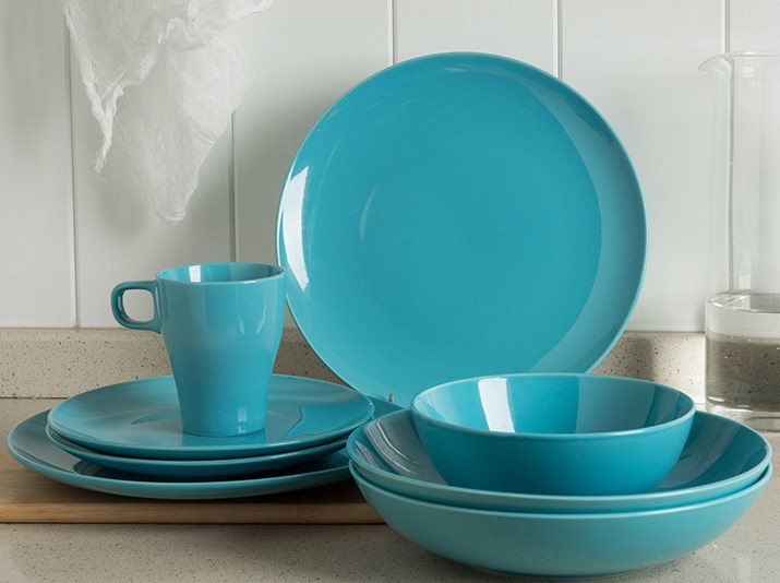 Nordic Simple Ceramic Plates, Bowls, Cups, Tableware, Western-Style Plates, Steak Plates, Household Salad Bowls, Water Cups, Special Offer