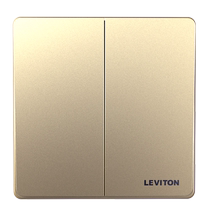 Leviton multi-control switch two-on-middle three-control one-light two-position double-pole double-throw household middle switch