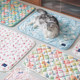 Sesame Qinliang Summer Cooling Cat Mat and Dog Mat for Sleeping Cat ເສື່ອນອນ, ເສື່ອ, ຜ້າຫົ່ມ, ຜ້າປູບ່ອນນອນໝາ