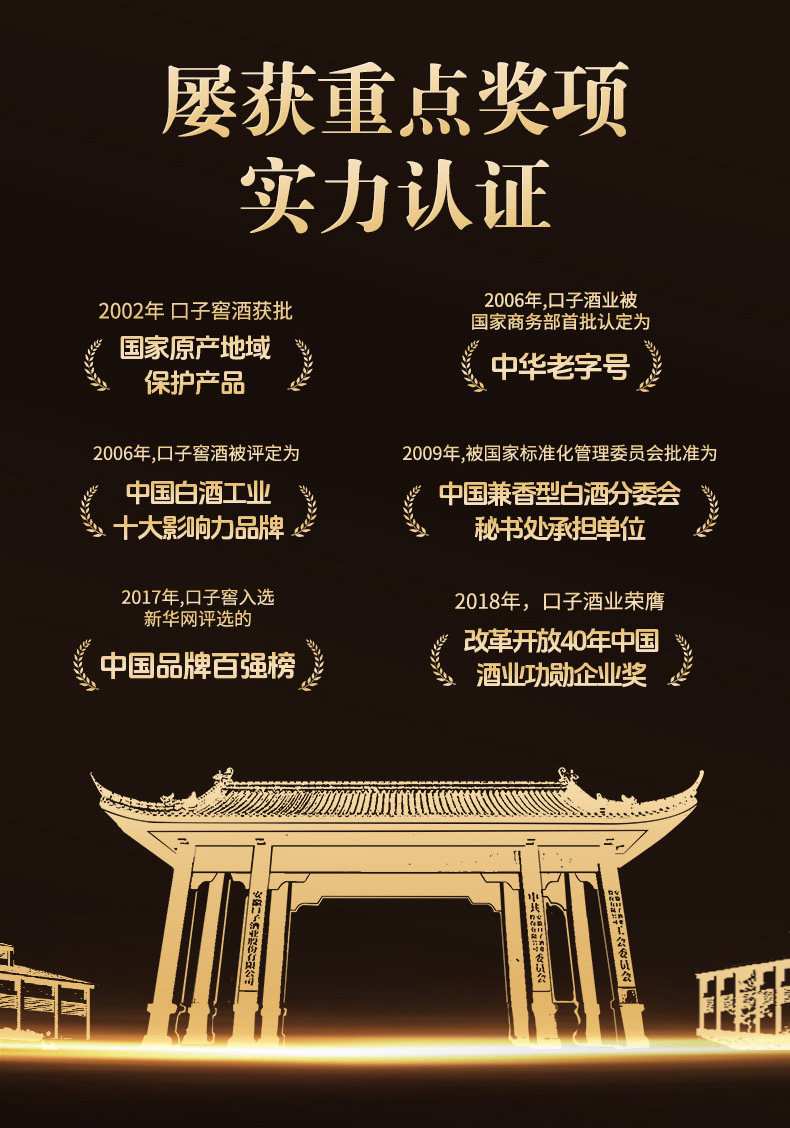 安享好物 安享S级白酒-口子窖十年 41度白酒 行标 