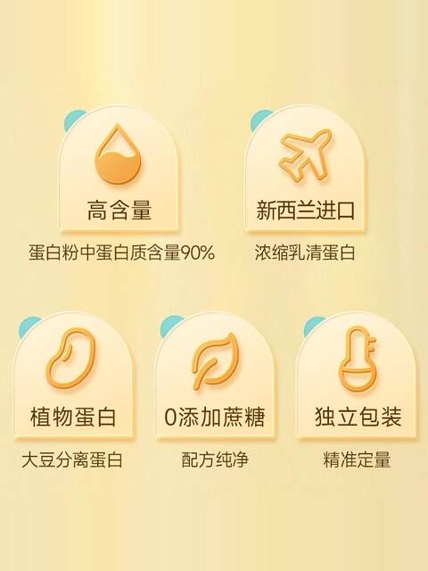 Kangenbei Protein Powder Animal and Plant Dual Protein Genuine Whey Protein for Middle-Aged and Elderly People to Improve Immunity and Nutrition